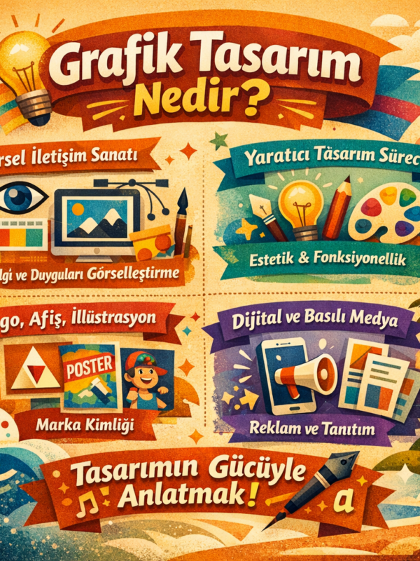 Grafik Tasarım Nedir? Yeni Başlayanlar İçin Kapsamlı Rehber