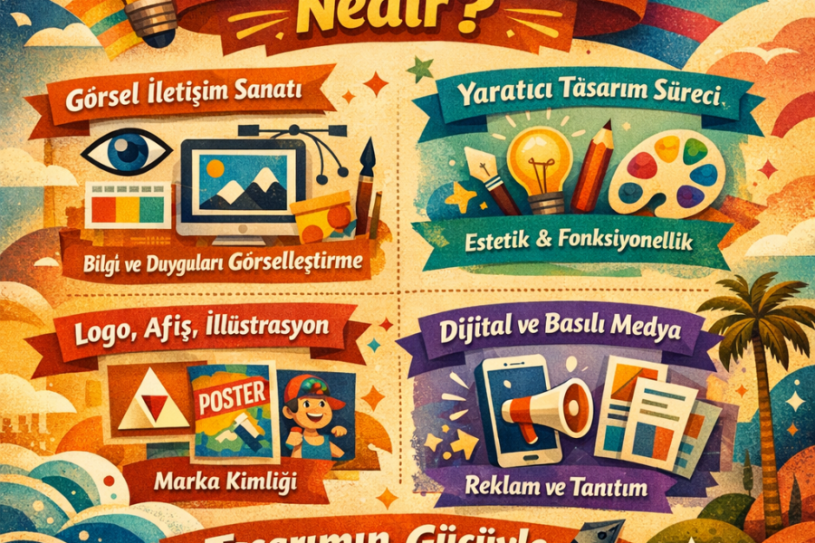 Grafik Tasarım Nedir? Yeni Başlayanlar İçin Kapsamlı Rehber