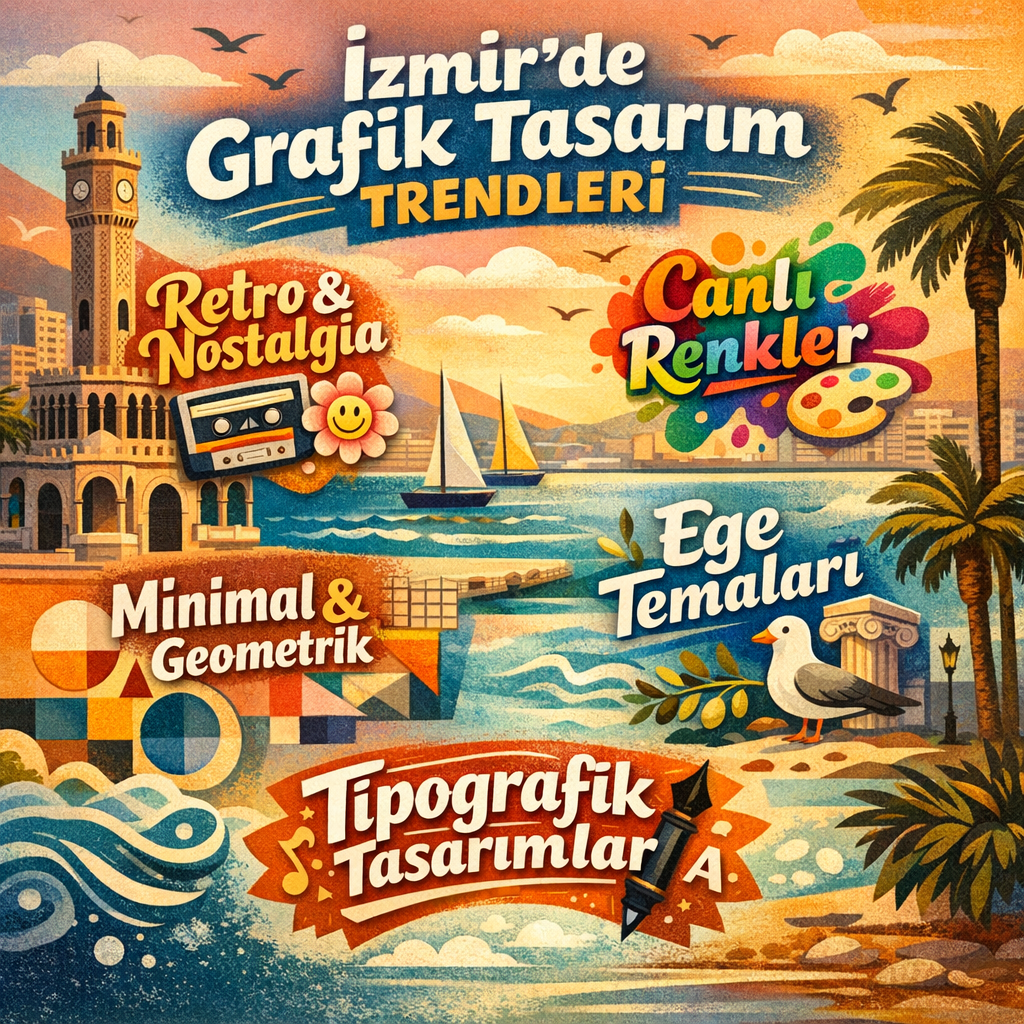 İzmir’de grafik tasarım trendleri