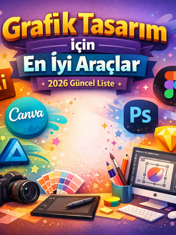 Grafik Tasarım İçin En İyi Araçlar (2026 Güncel Liste)