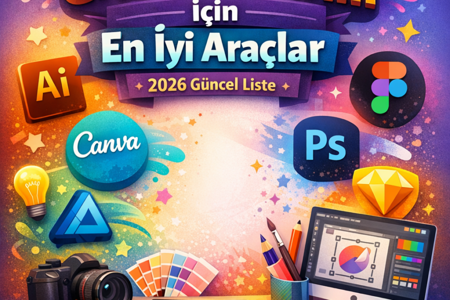 Grafik Tasarım İçin En İyi Araçlar (2026 Güncel Liste)