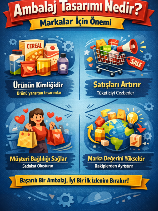 Ambalaj Tasarımı Nedir? Markalar İçin Önemi