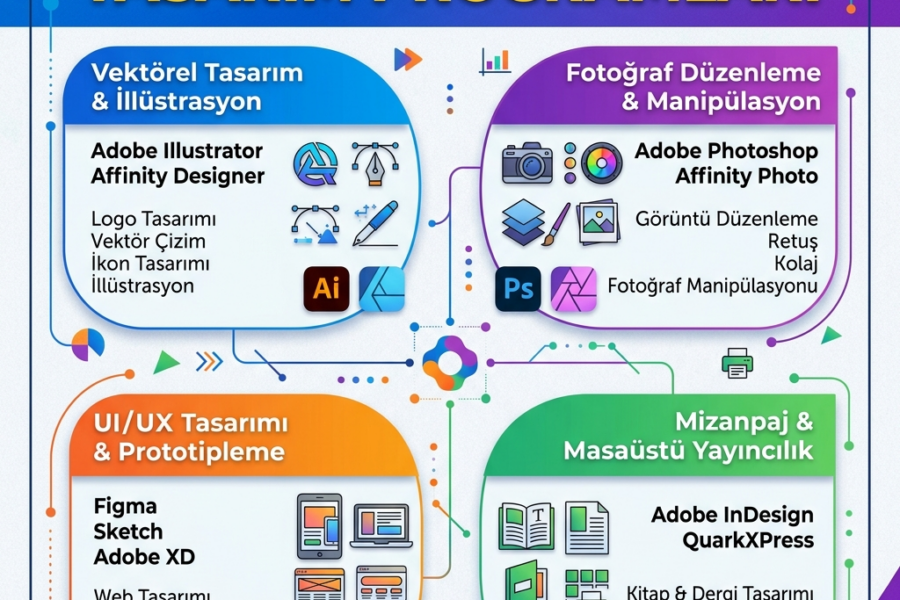 Profesyonellerin Kullandığı Tasarım Programları