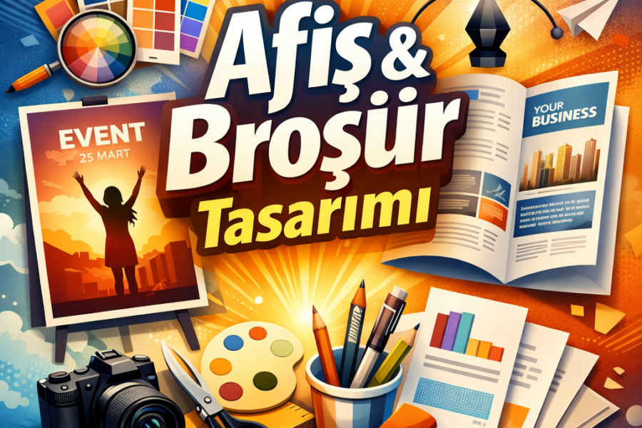 Afiş & Broşür Tasarımı